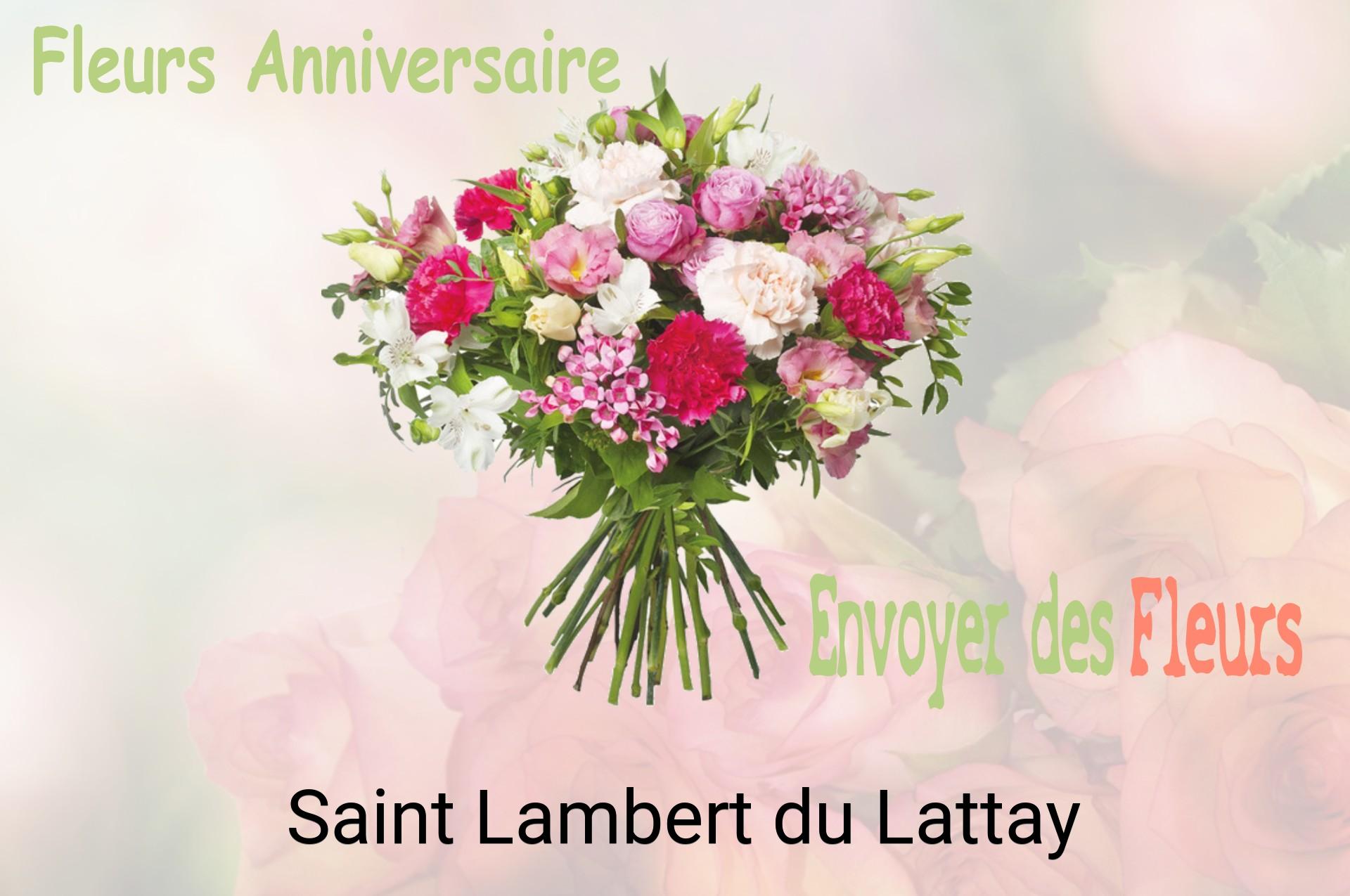 Bouquet de fleurs d’anniversaire livré à Saint-Lambert-du-Lattay