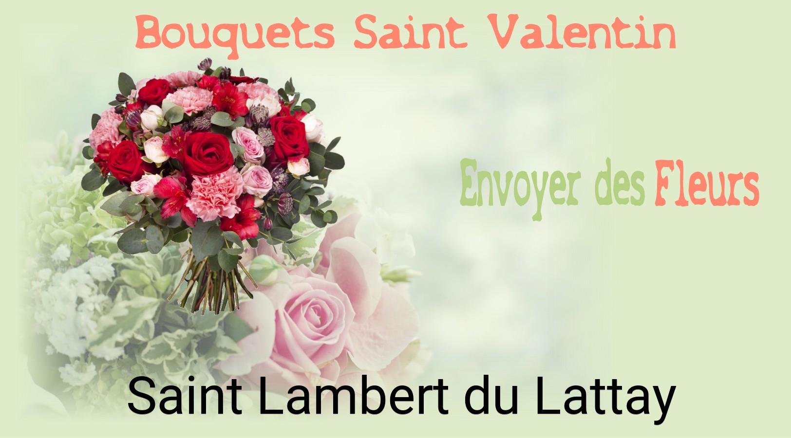 Roses de Saint-Valentin livrées à Saint-Lambert-du-Lattay